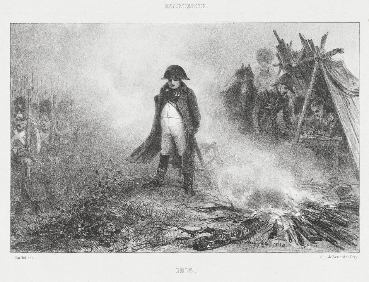 1813 by Auguste Raffet
