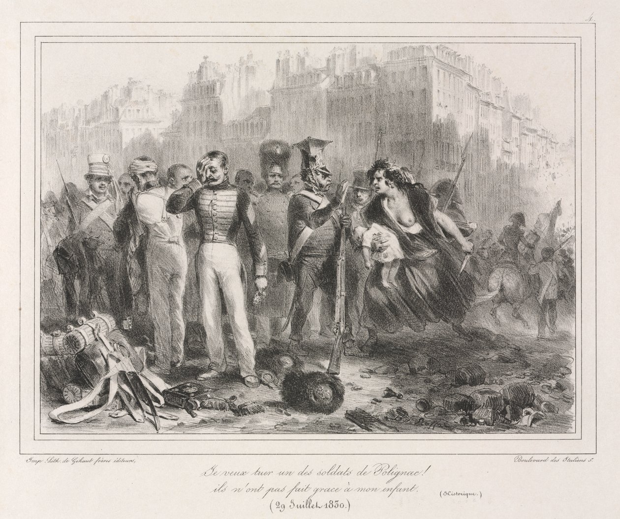 Album of 1831: I want to kill one of Polignac