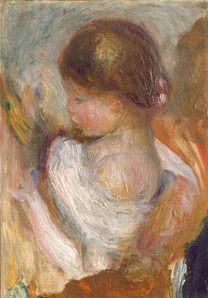 Young Girl Reading by Auguste Renoir