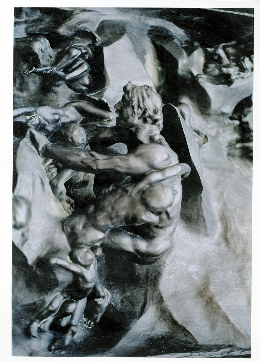 The Gates of Hell (detail) by Auguste Rodin
