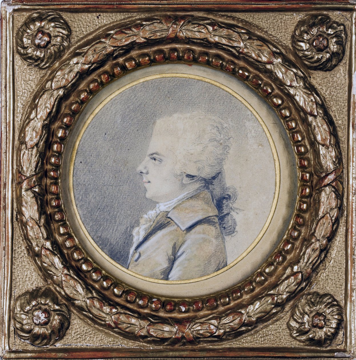 Wolfgang Amadeus Mozart by Augustin de Saint-Aubin