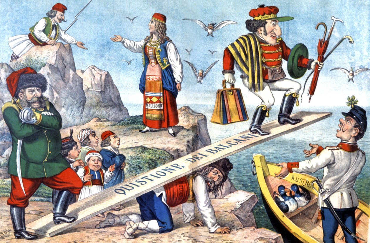 The Issue of the Balkans by Augusto Grossi