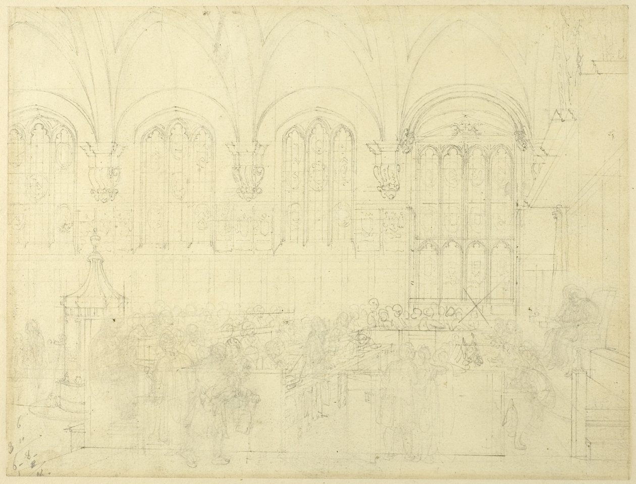 Study for Court Chancery, Lincoln