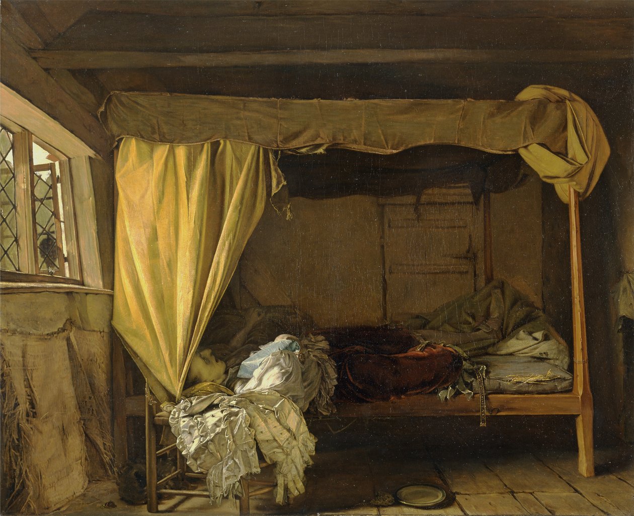 The Death of Buckingham by Augustus Leopold Egg
