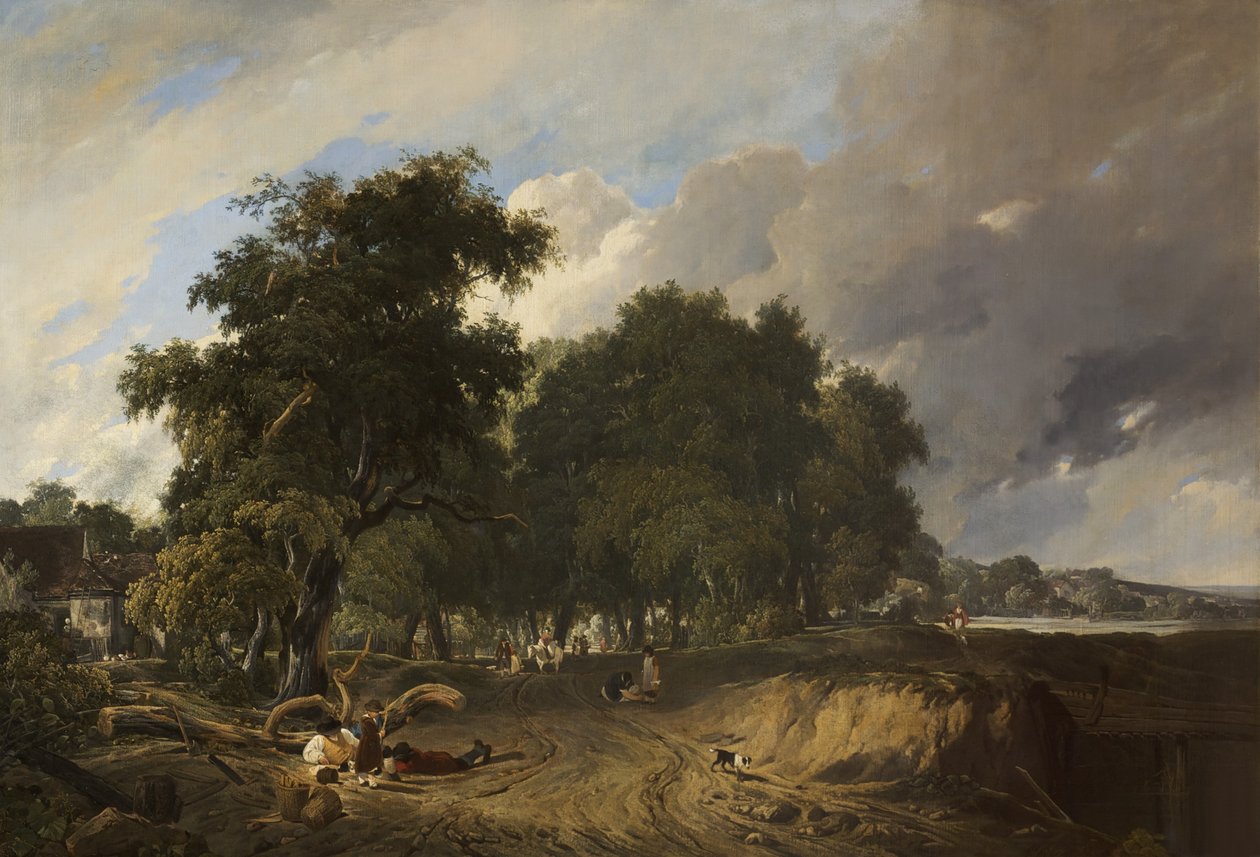 Return from the Market by Augustus Wall Callcott