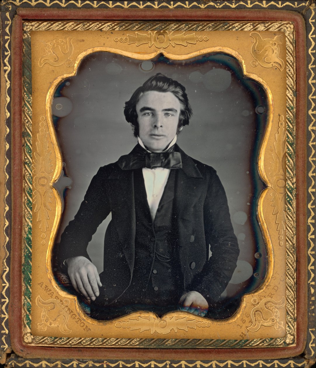 Portrait of a Man, c. 1845 by Augustus Washington