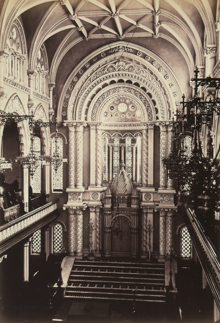 Interior of the Great Synagogue of Sydney by Australian Photographer