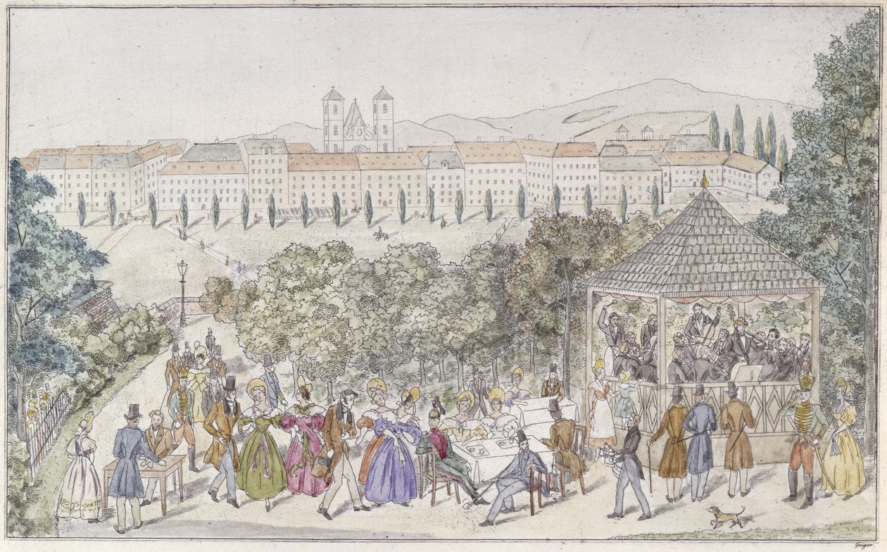 A Public Concert in Vienna by Austrian School