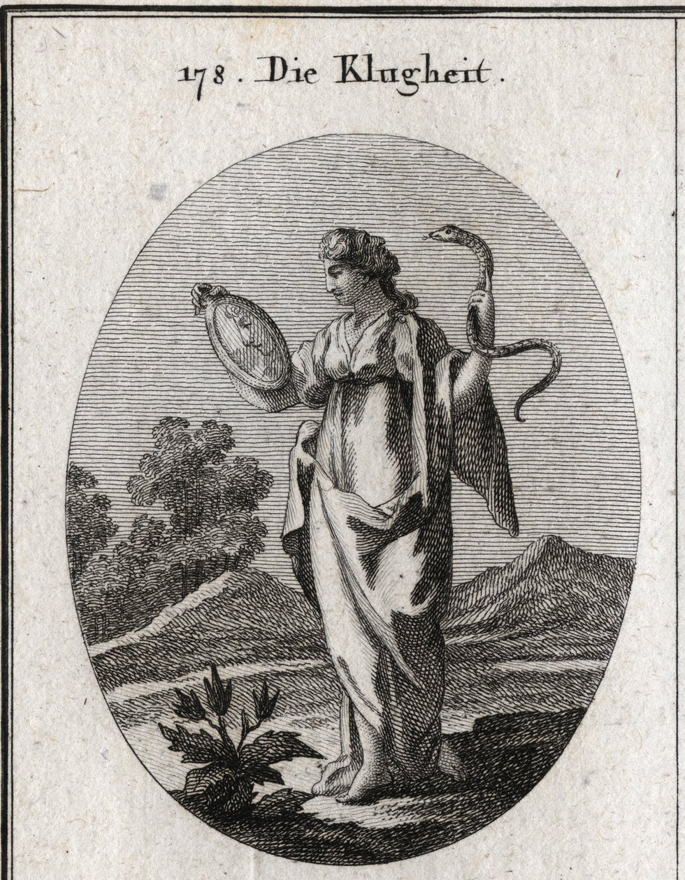 Allegory of Prudence by Austrian School