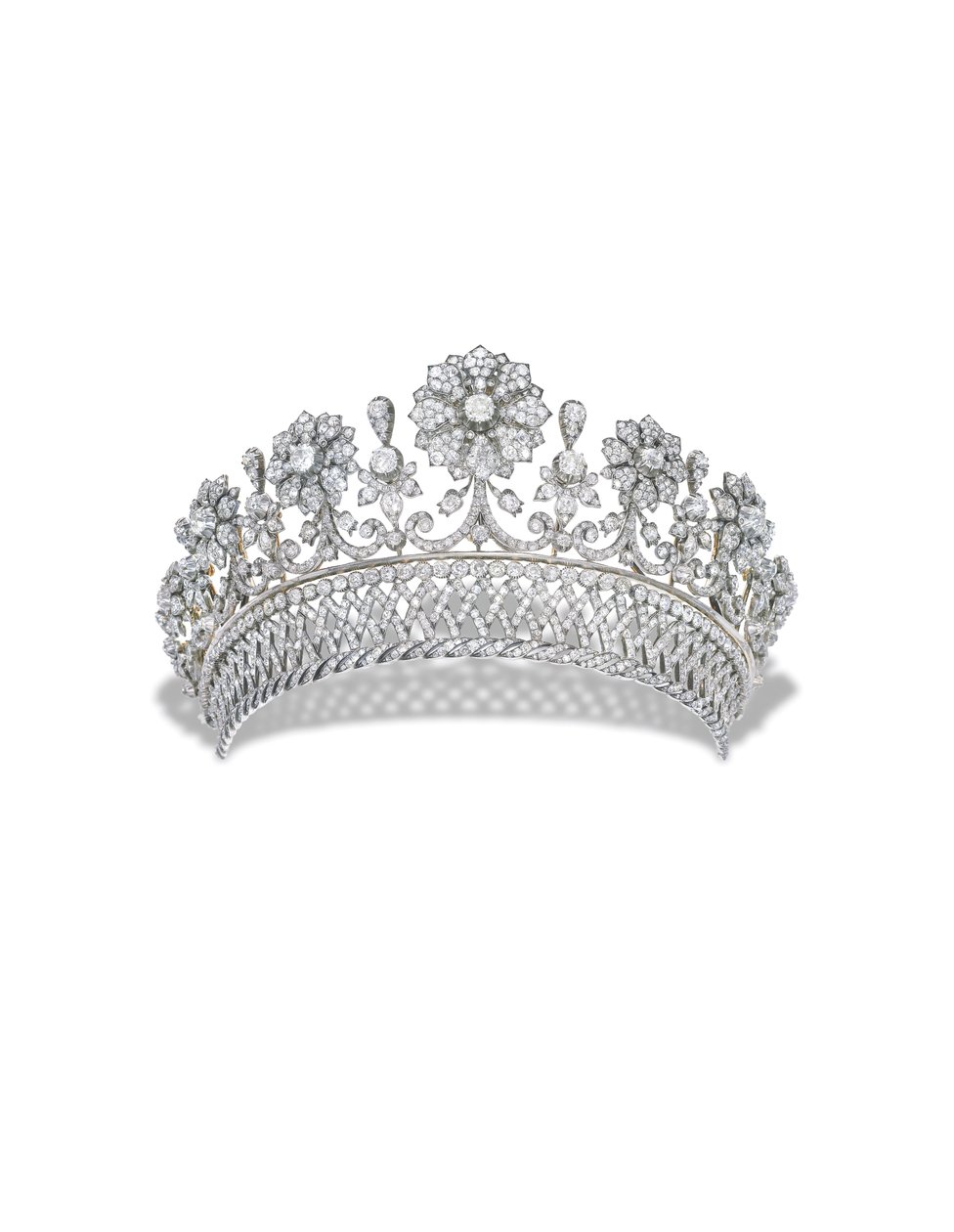 Kochert Antique Diamond Tiara by Austrian School