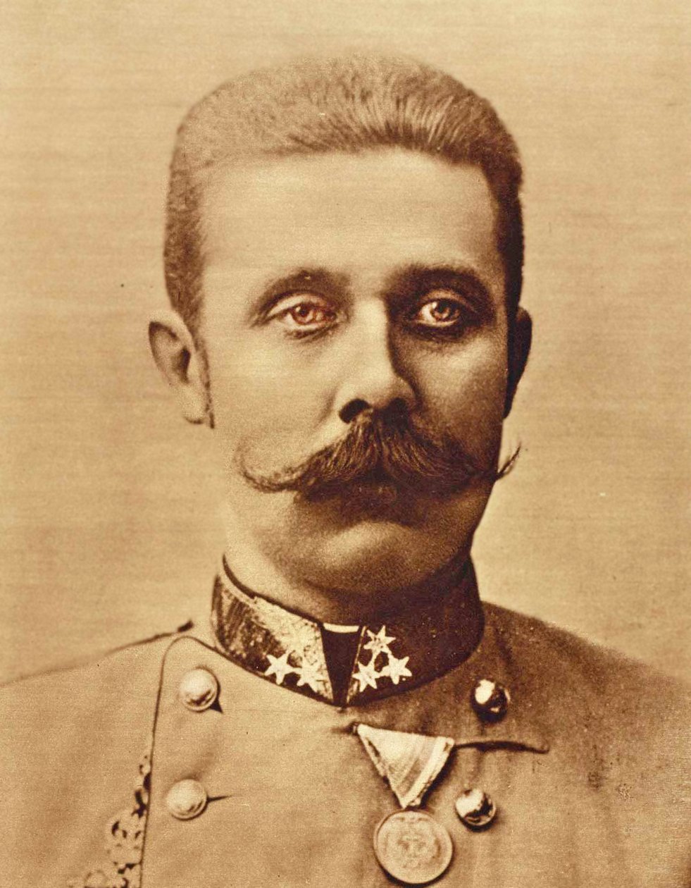 Portrait of Archduke Franz Ferdinand c.1893 by Austrian School