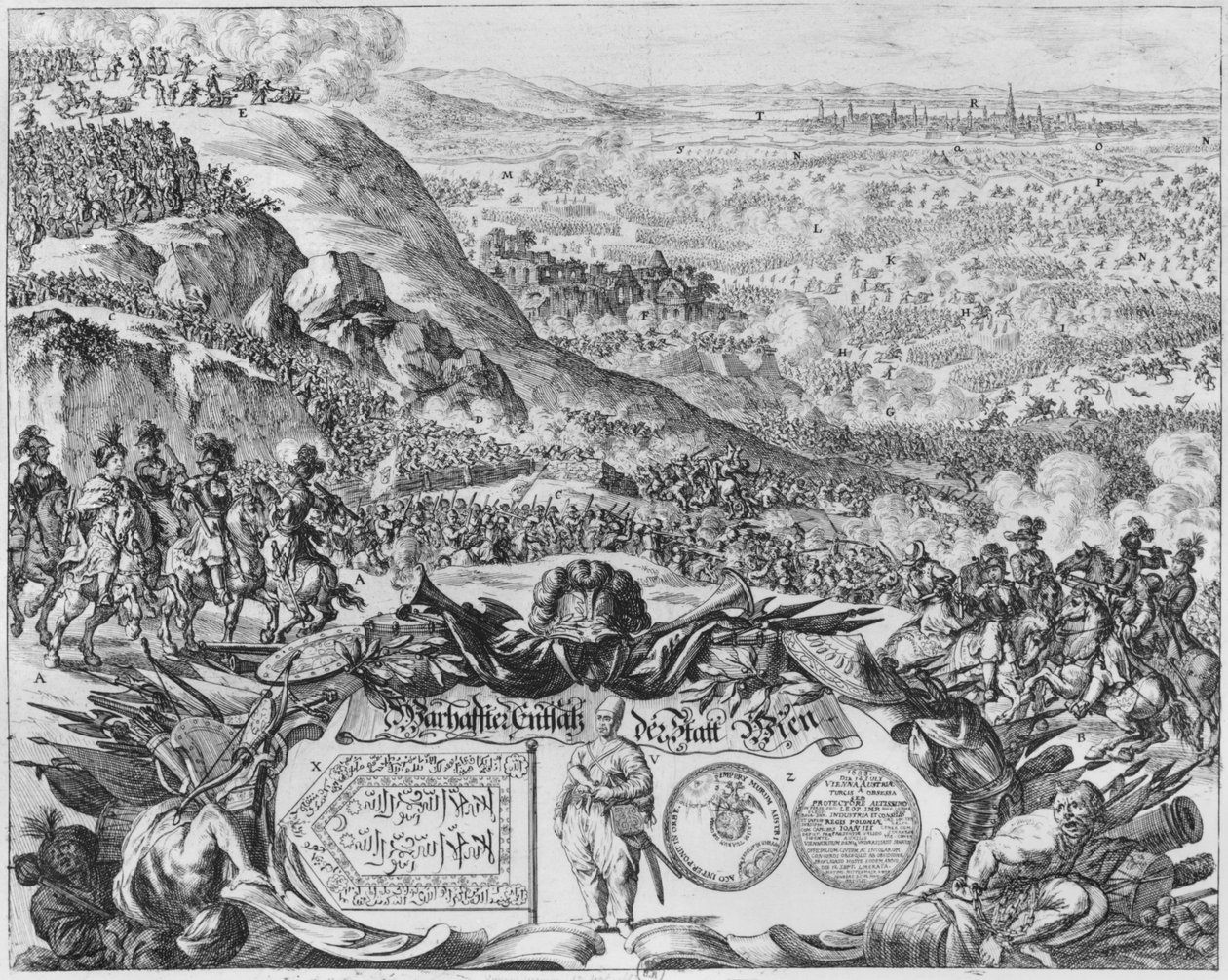 The 1683 Siege of Vienna by Austrian School