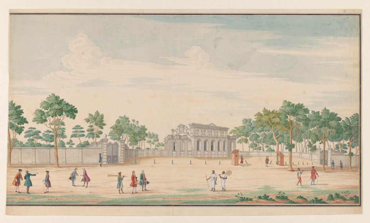 The Uytvlught Country House, Colombo by B. van Lier (attributed to)