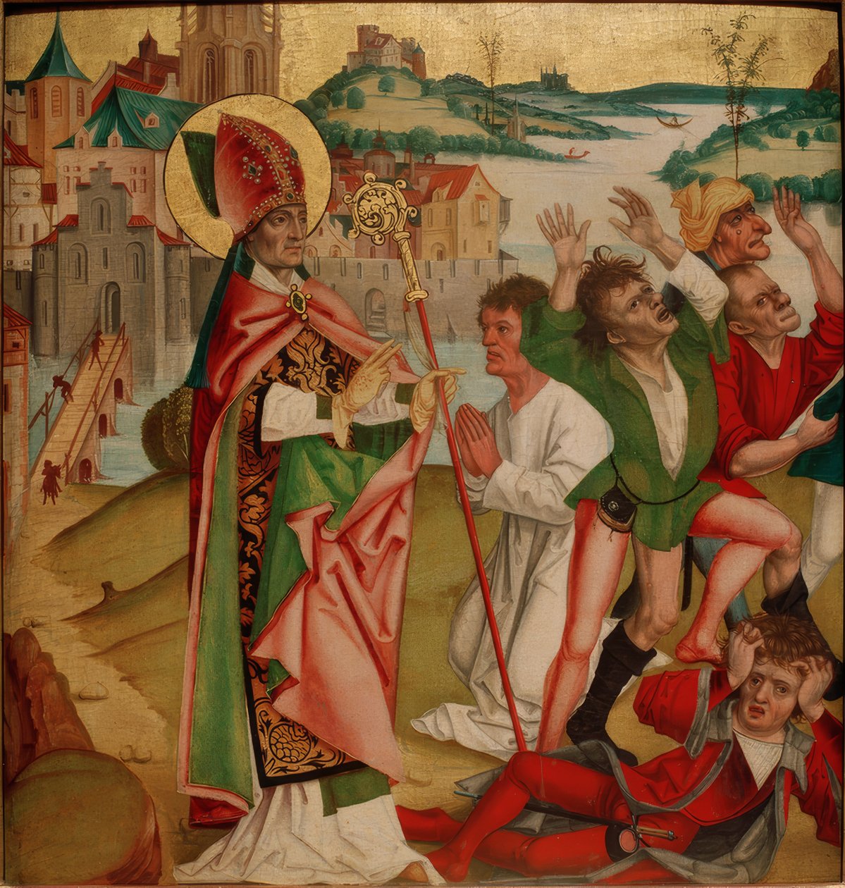 St. Hubert by Badener Nelkenmeister