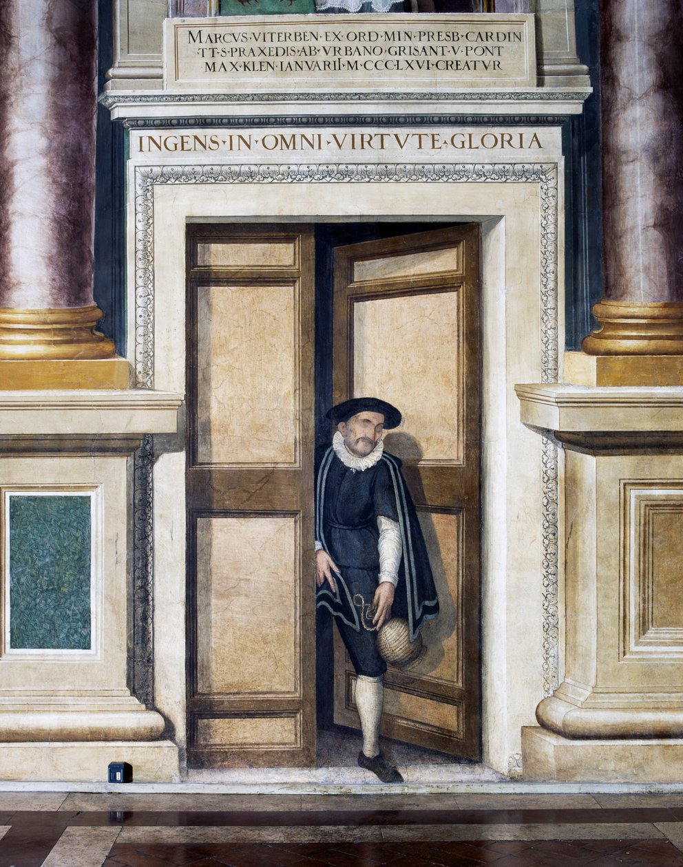 False Door (16th Century) (fresco) by Baldassare Croce
