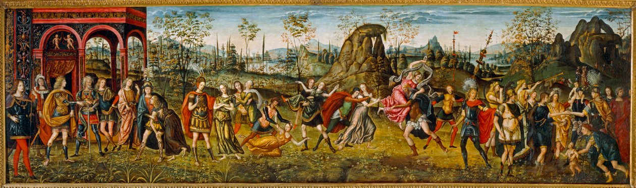 The Rape of the Sabines by Baldassarre Peruzzi