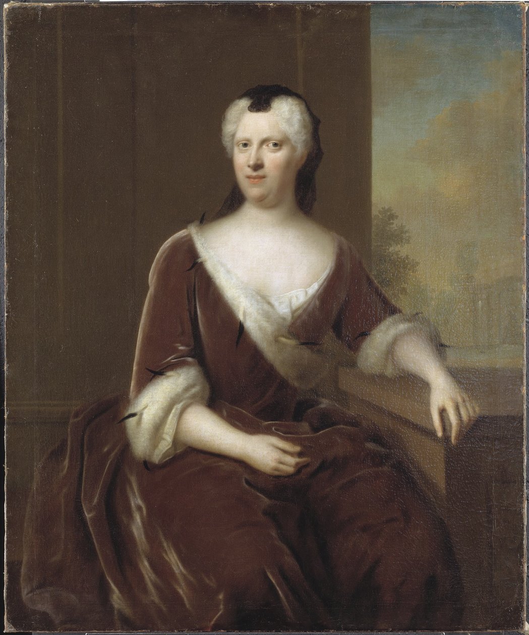 Albertina Friederike (1682–1755), Princess of Baden-Durlach, Princess of Holstein-Gottorp by Balthasar Denner
