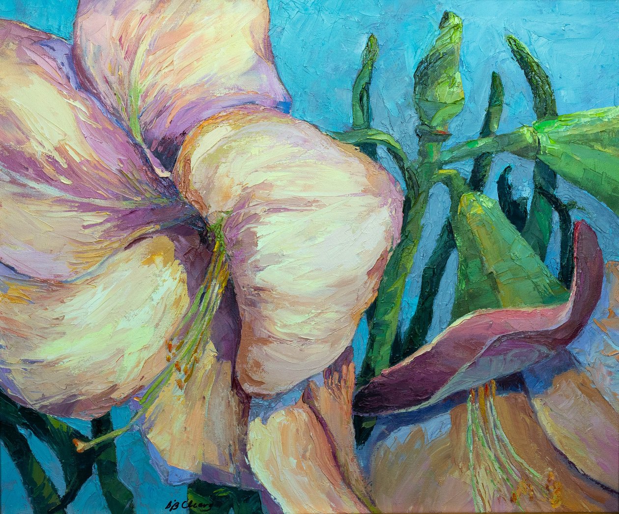 Amaryllis 2, c.1990-2000 by Barbara Cleary