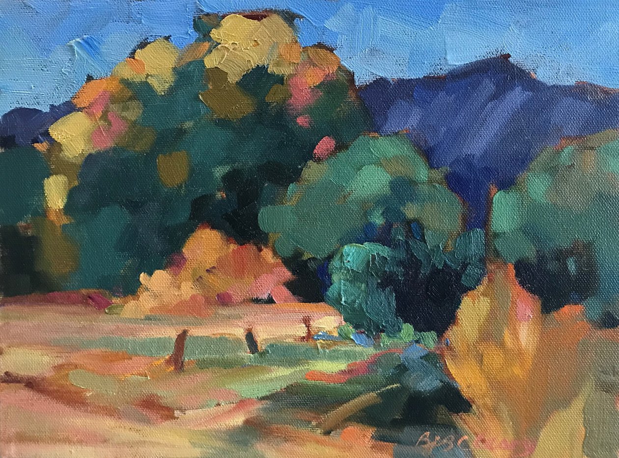 New Mexico Meadow by Barbara Cleary