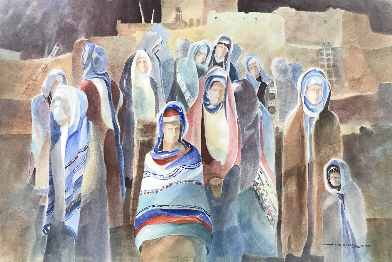 Pueblo People by Barbara Cleary