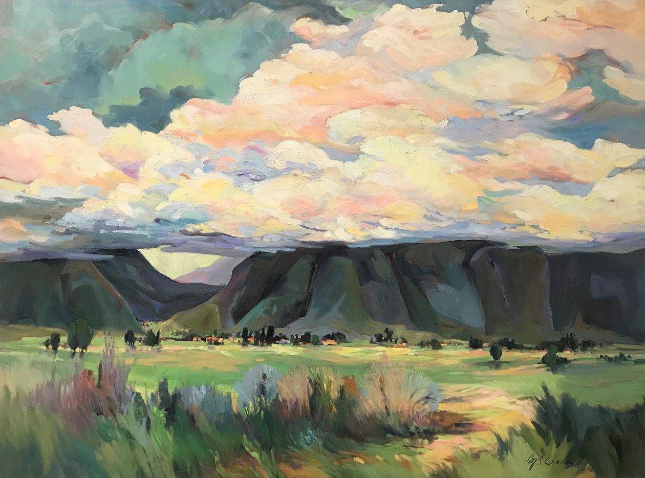 Sky Valley Road Cloud Series by Barbara Cleary