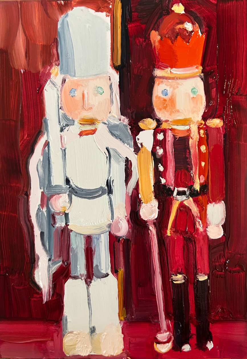 Nutcrackers, 2024 by Barbara Hoogeweegen