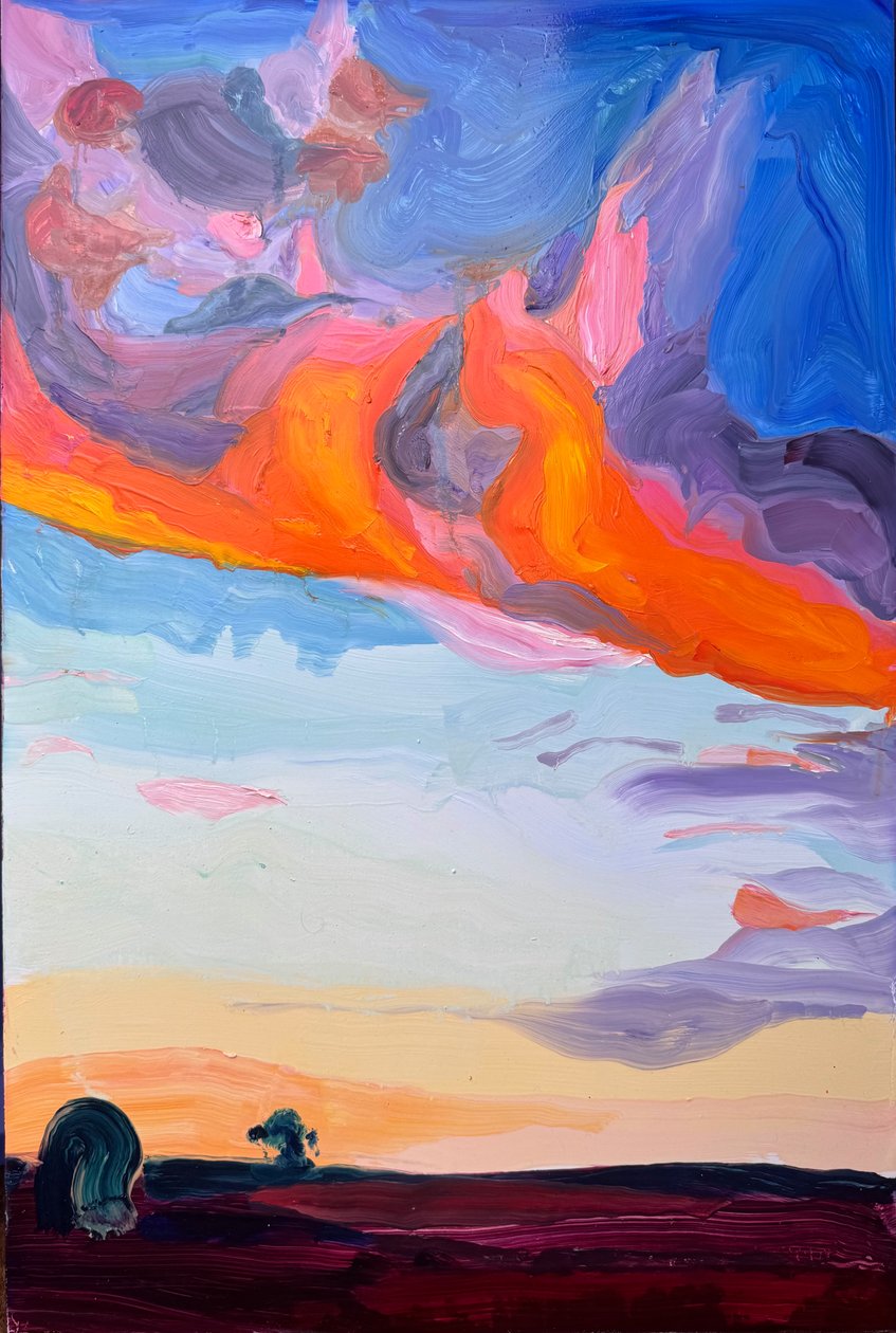 Standing Alone, 2024 by Barbara Hoogeweegen