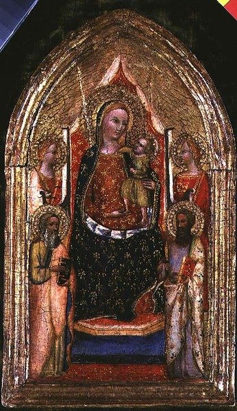 Madonna and Child Enthroned with St. Bartholomew and Other Saints