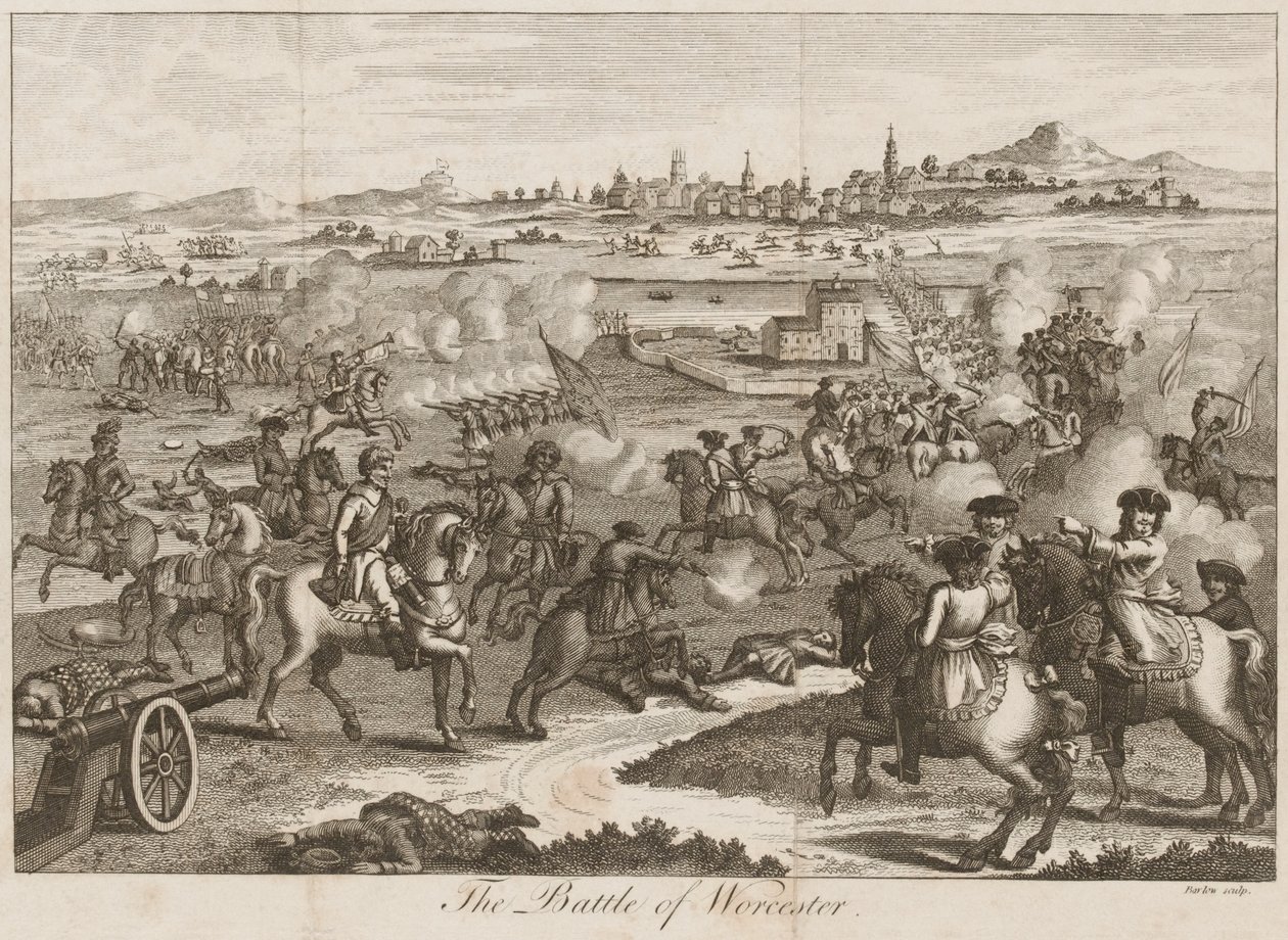The Battle of Worcester by Barlow Barlow