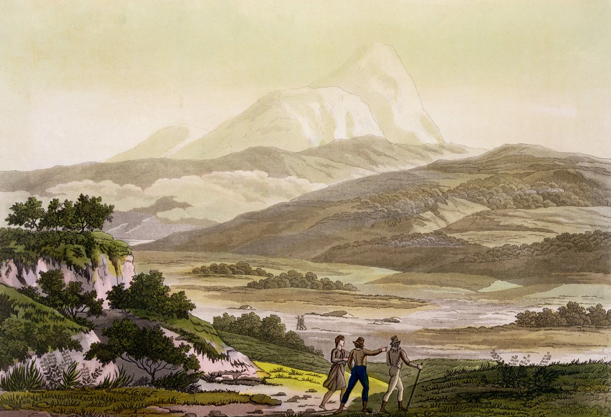 Mount Cayambe, Ecuador, from 