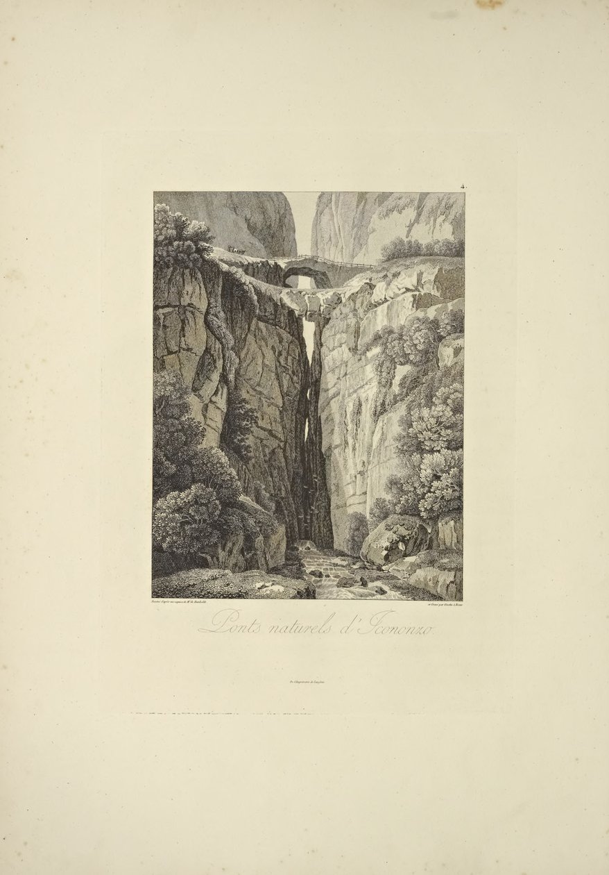 Natural Bridges of Icononzo, Illustration from 