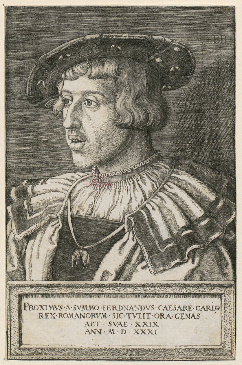 Portrait of King Ferdinand I by Barthel Beham