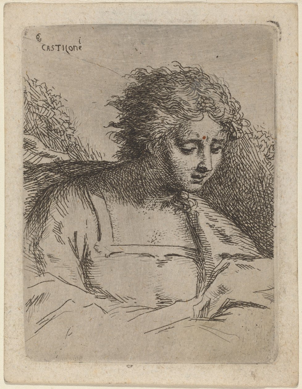 Half-Length Figure Reading by Bartholomäus Ignaz Weiss