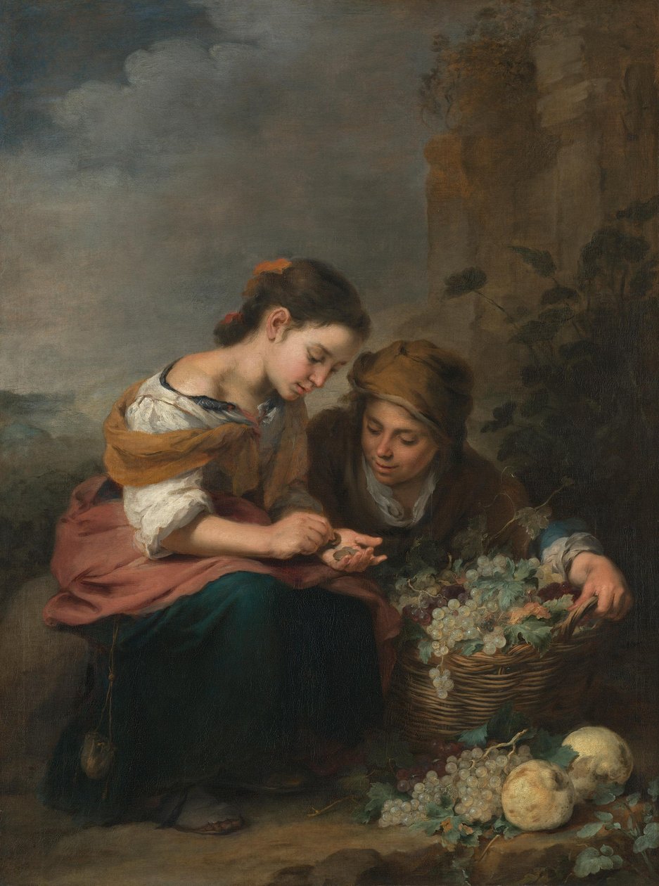 The Little Fruit Seller by Bartolomé Esteban Murillo