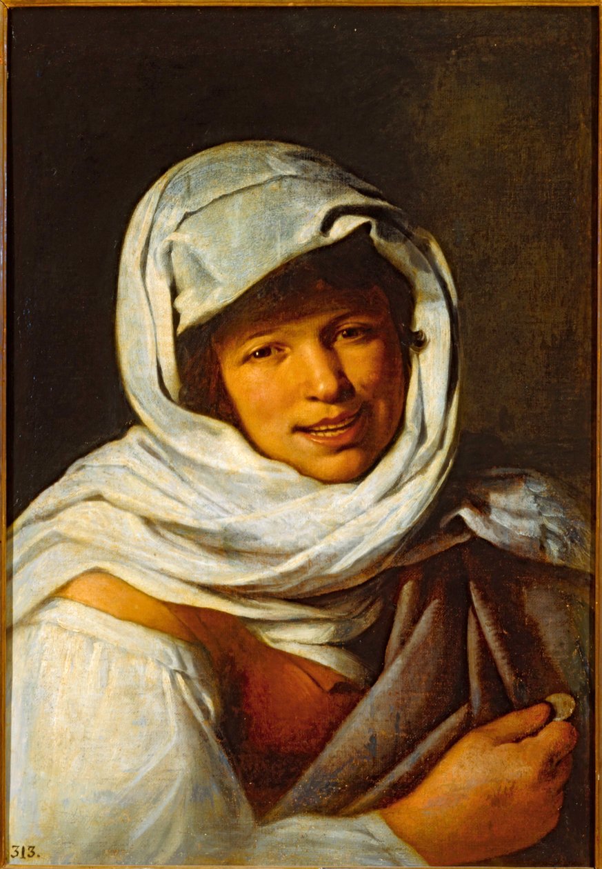 Galician Woman with a Coin by Bartolomé Esteban Murillo