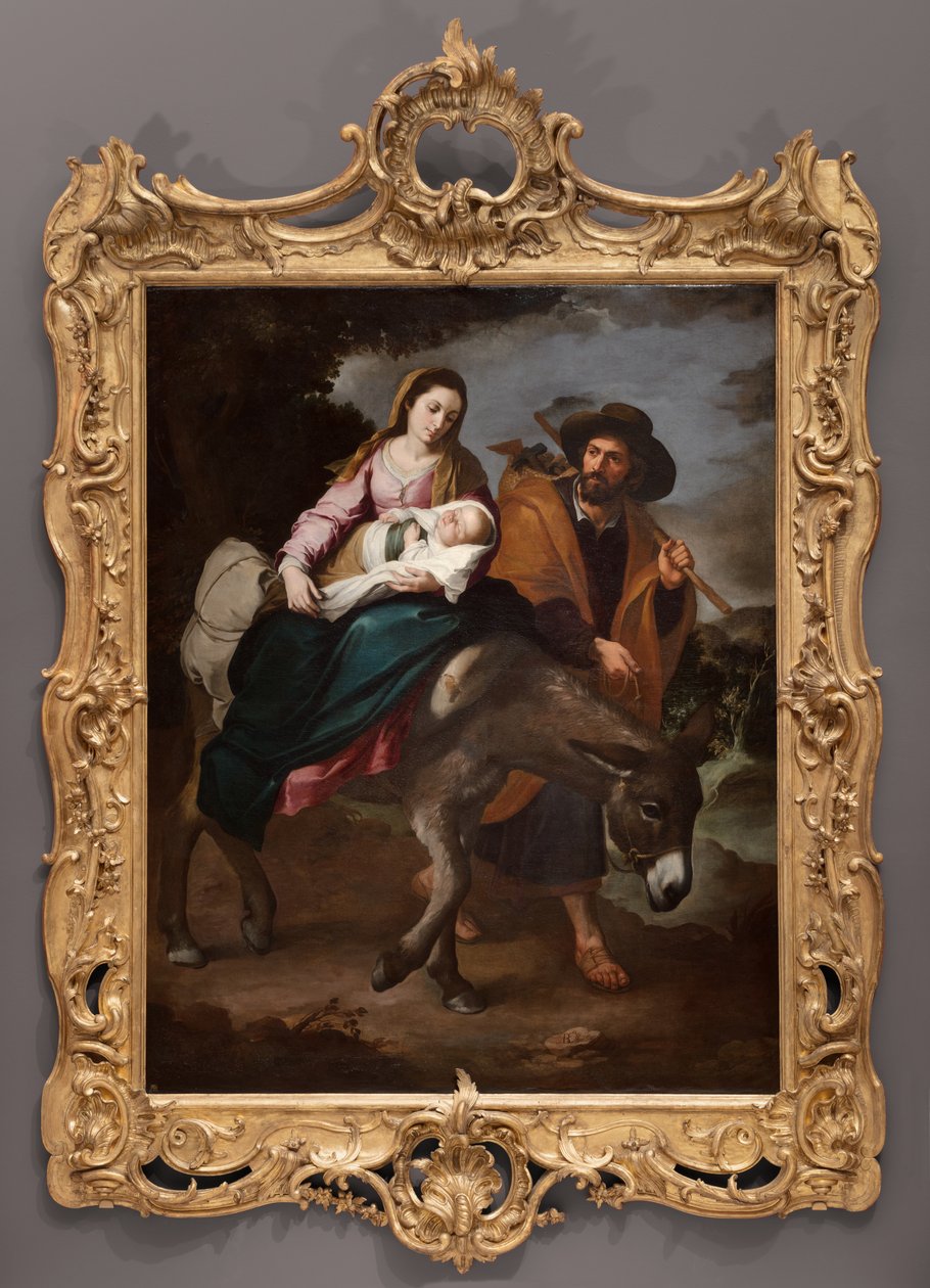 The Flight into Egypt by Bartolomé Esteban Murillo