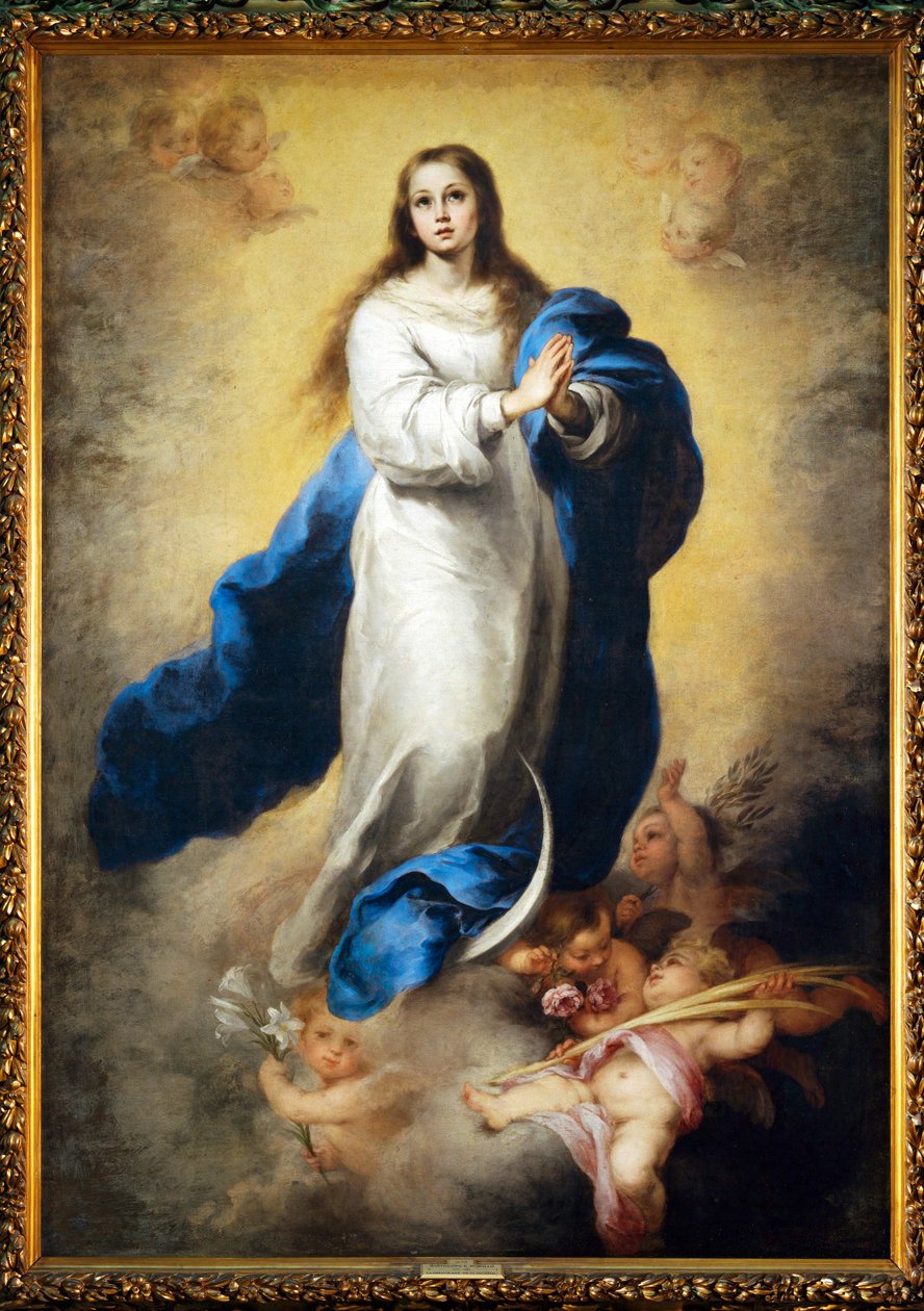 The Immaculate Conception of El Escorial by Bartolome Esteban Murillo