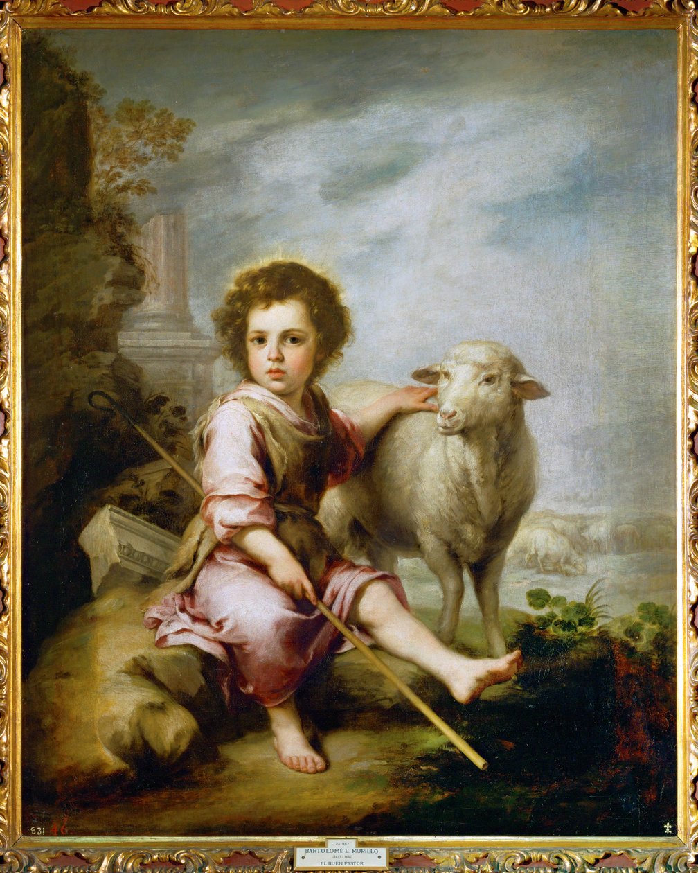 The Good Shepherd by Bartolome Esteban Murillo