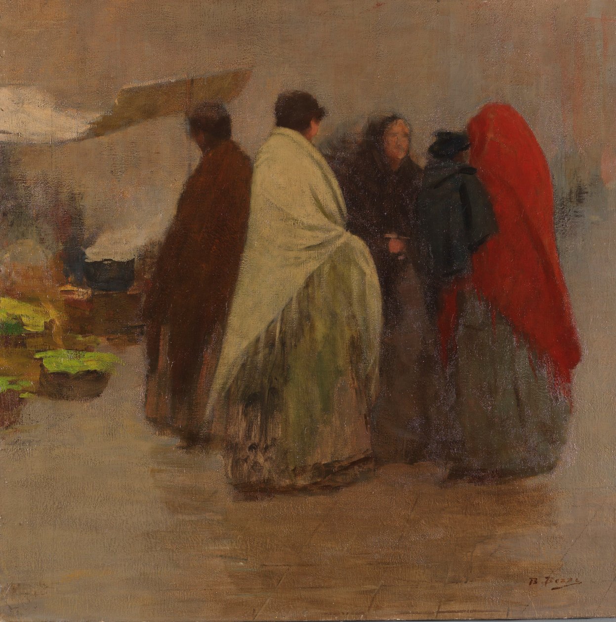 Market of Santa Margherita Women at the Market by Bartolomeo Bezzi