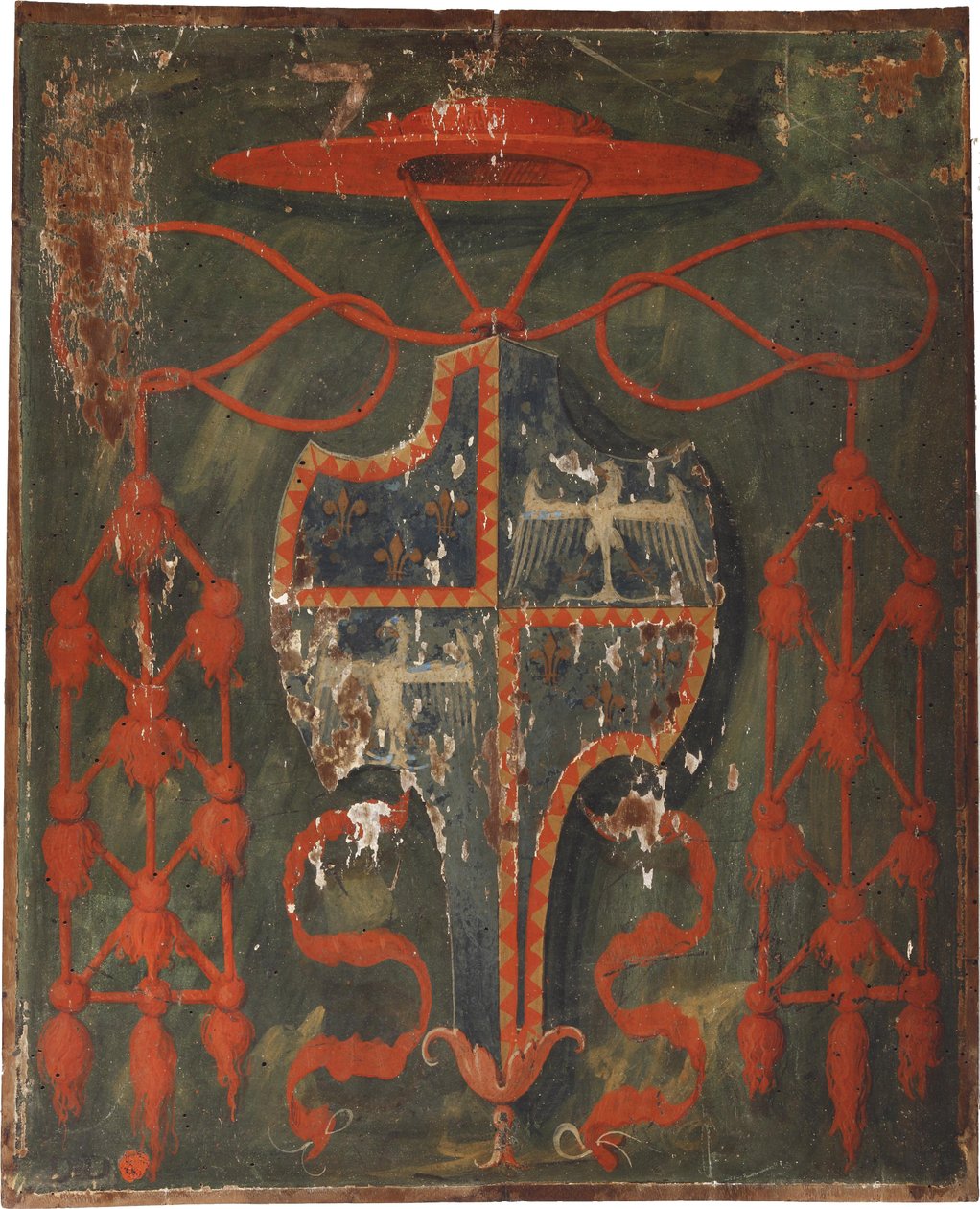 Coat of Arms of Cardinal Ippolito d’Este (1479–1520) by Bartolomeo Veneto