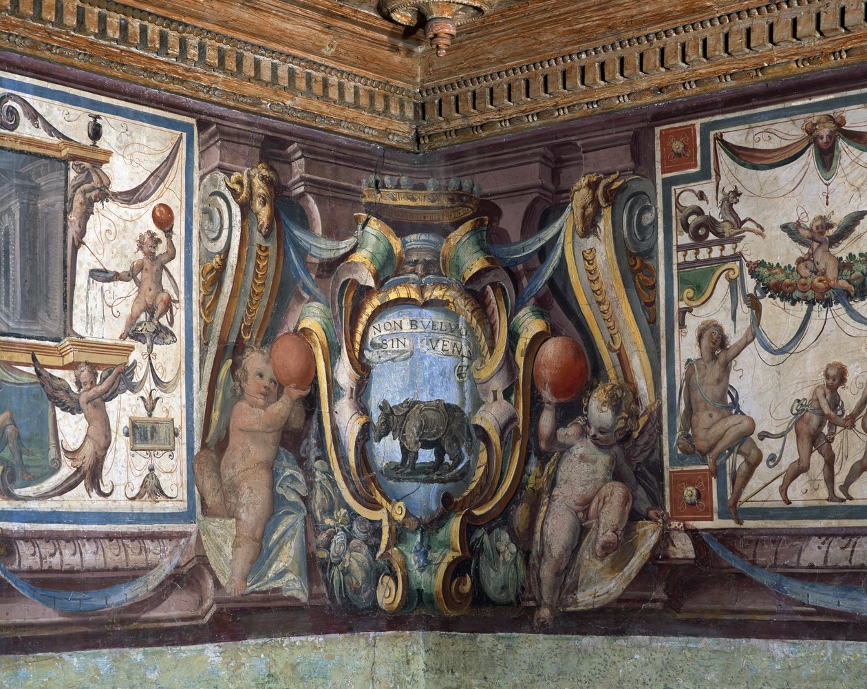 The Hall of the Grand Duke of Tuscany (detail) by Bartolomeo Ammannati