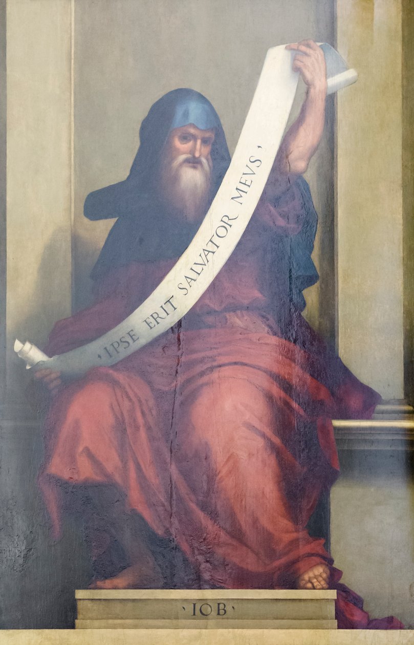 The Prophet Job by Bartolomeo Fra: Premium art reproduction