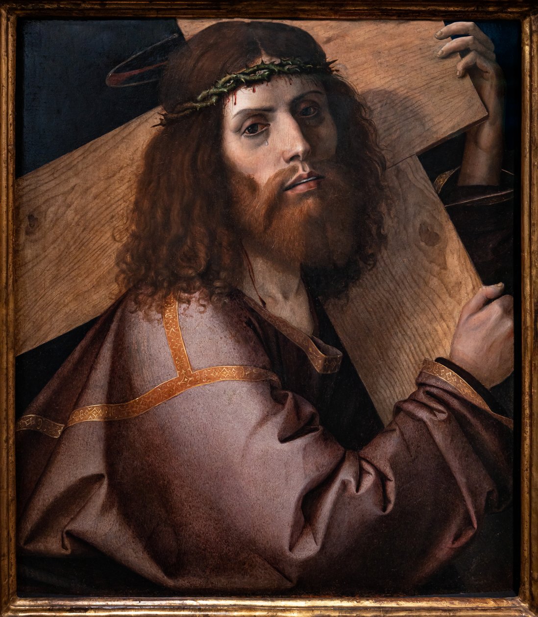 Christ Carrying the Cross (first decade 16th century) by Bartolomeo Montagna