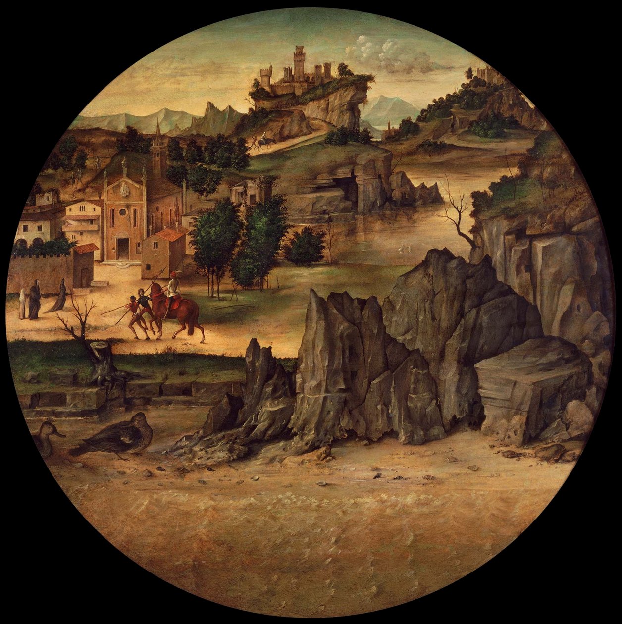 View of the City Landscape by Bartolomeo Montagna