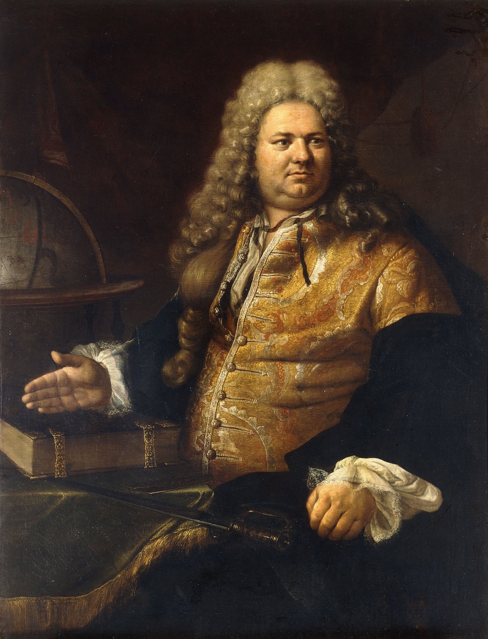 Portrait of a Gentleman, said to be the actor James Quin, in the Title Role of Addison