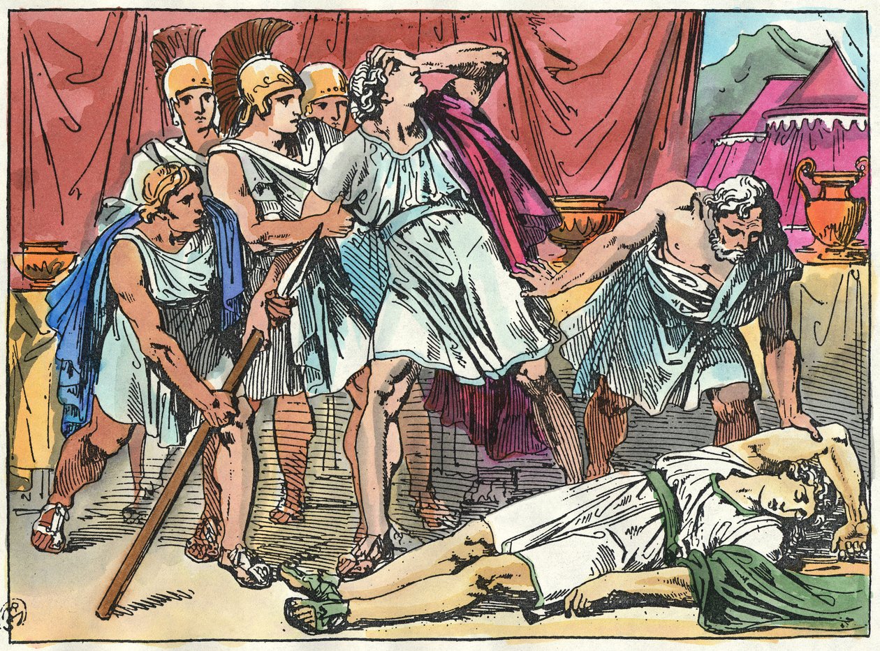 Alexander the Great Being Drunk Killed Clitus