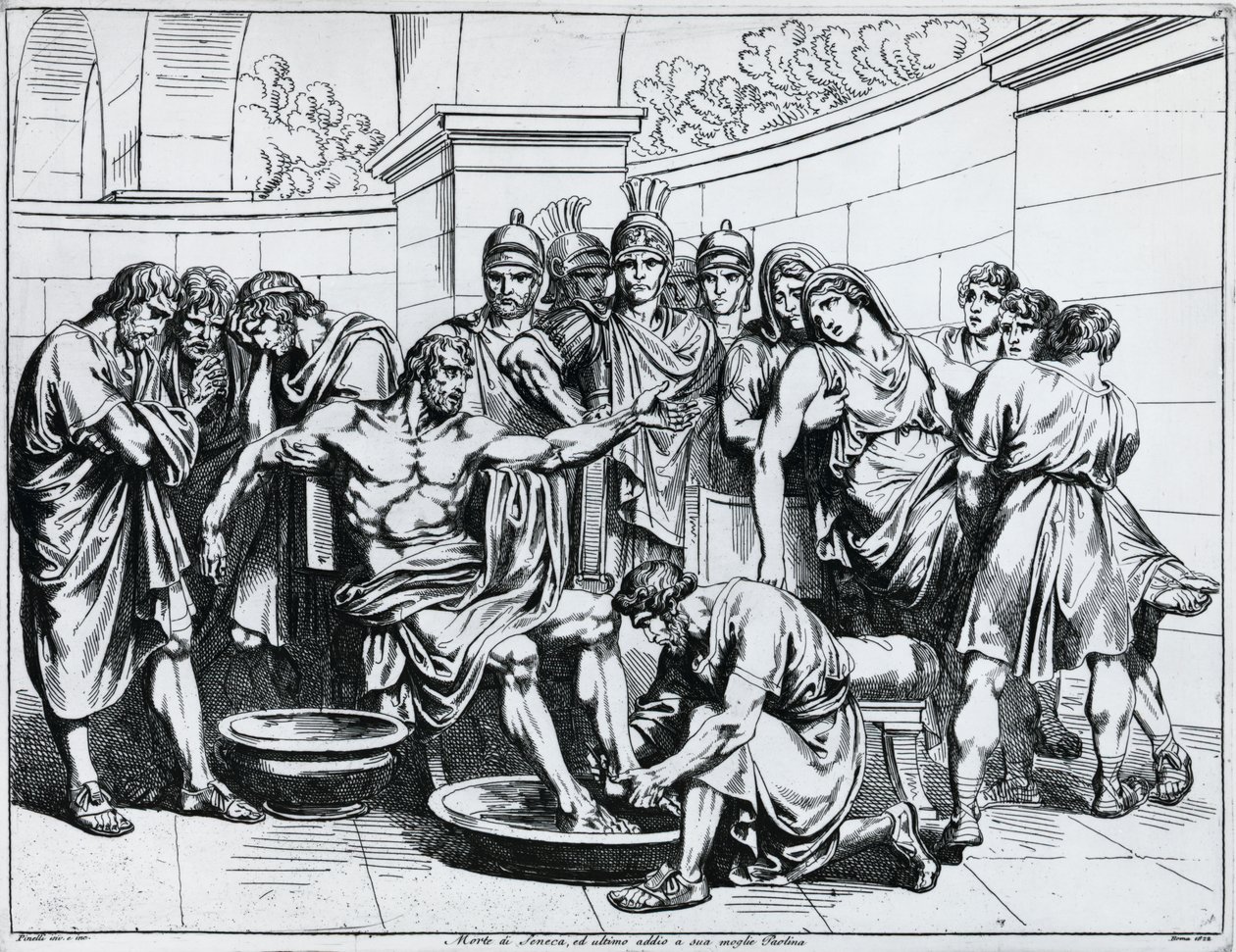 Death of Seneca, from Istoria dell