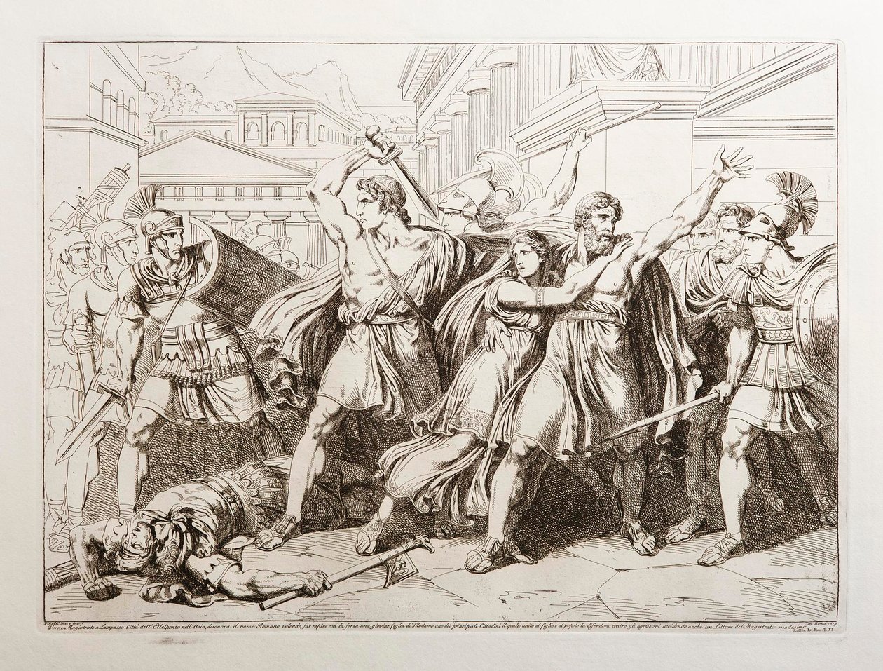 Untitled by Bartolomeo Pinelli