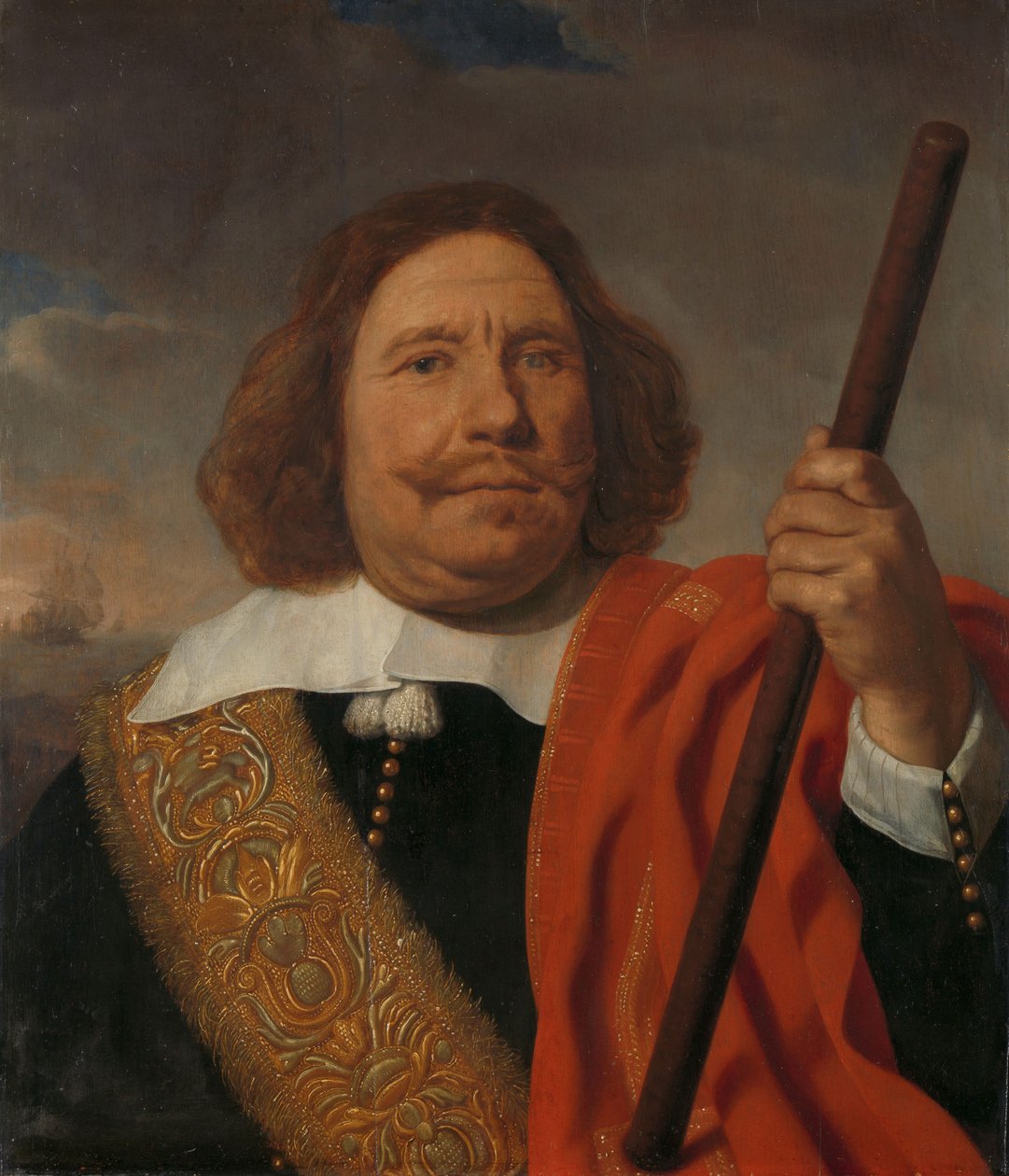 Egbert Meeuwsz Cortenaer by Bartolomeus van der Helst