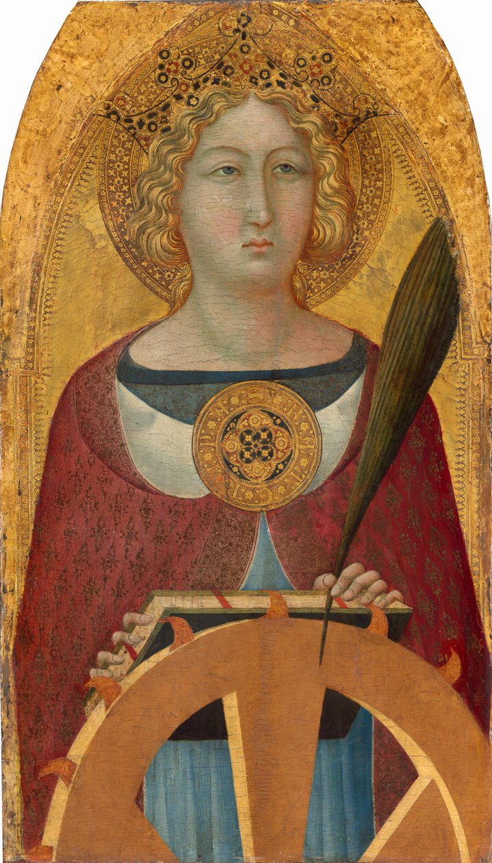 Saint Catherine of Alexandria, c. 1335-1340 by Bartolommeo Bulgarini